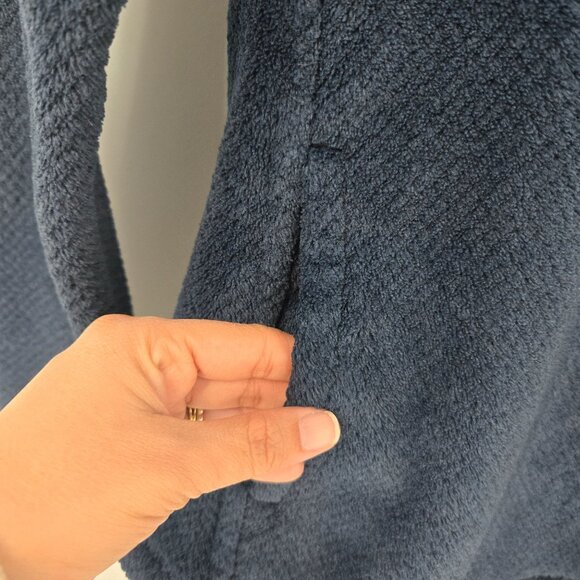 Patagonia Blue Re-Tool Snap-T Pullover Fleece Jacket Fall Women's Size Medium - Picture 7 of 12